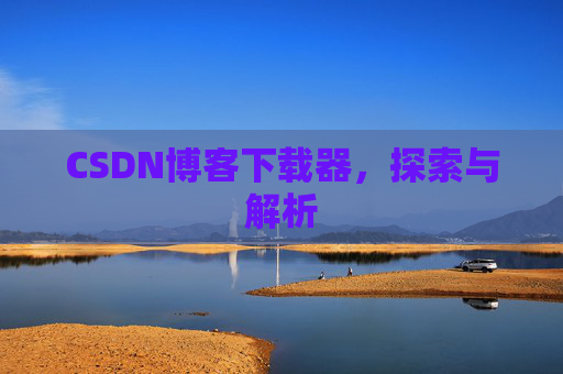CSDN博客下载器，探索与解析